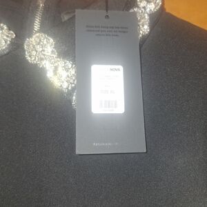 Fashion Nova Black Dress with Sparkling Accents